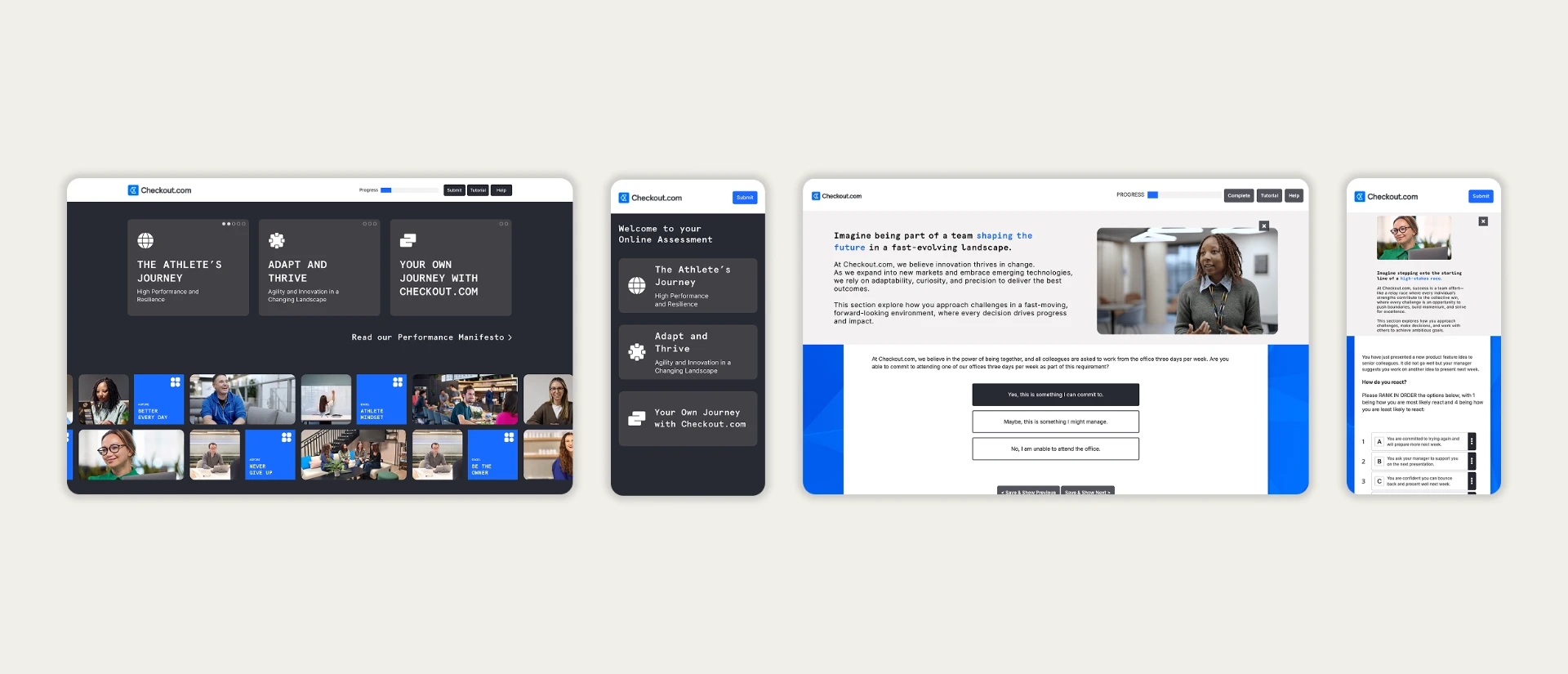 Checkout.com Candidate Experience hero visual